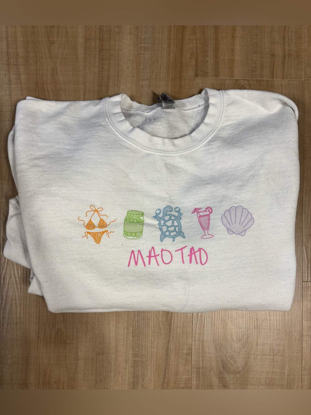 Preppy Crewneck Sweatshirt